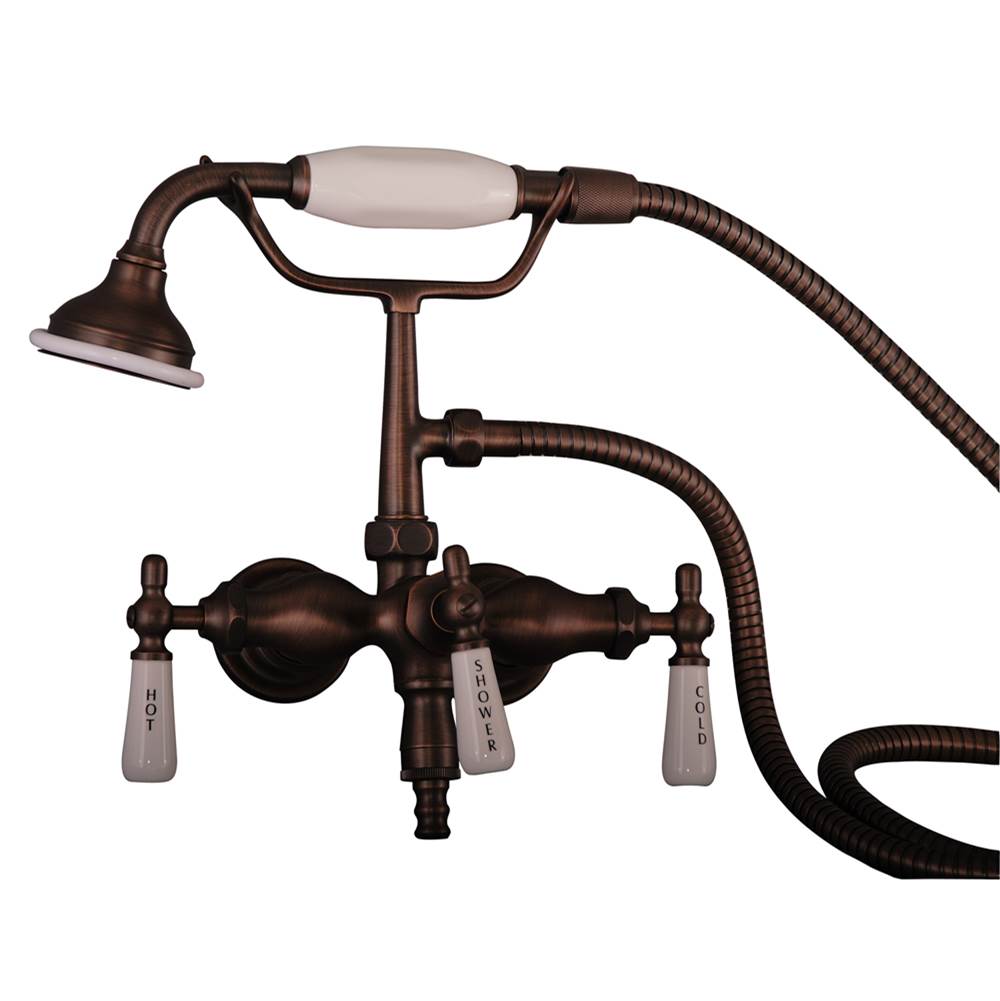 Barclay Hand Held Shower, Old Style Spigot, Oil Rubbed Bronze