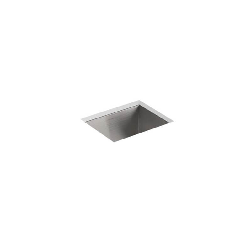 Kohler Vault™ 12-1/4'' x 9-9/16'' x 9'' Top-mount/undermount bar sink with 3 faucet holes