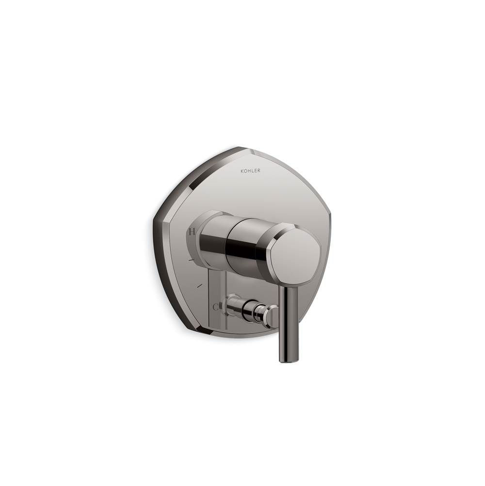 Kohler Occasion Rite-Temp Valve Trim With Push-Button Diverter And Lever Handle