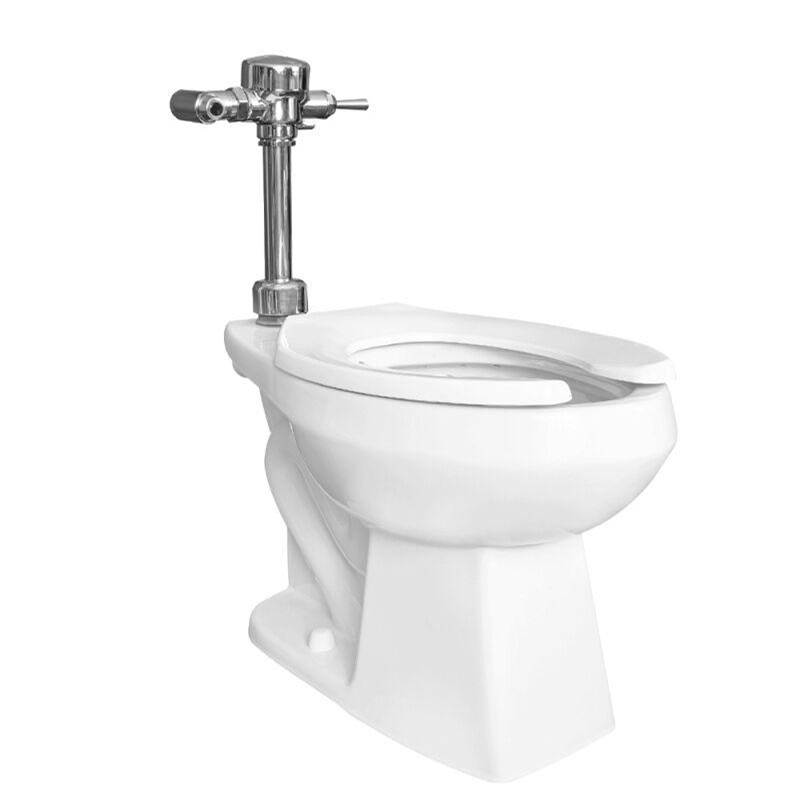 Mainline Collection Floor Mount Universal Flush Valve Elongated Toilet Bowl