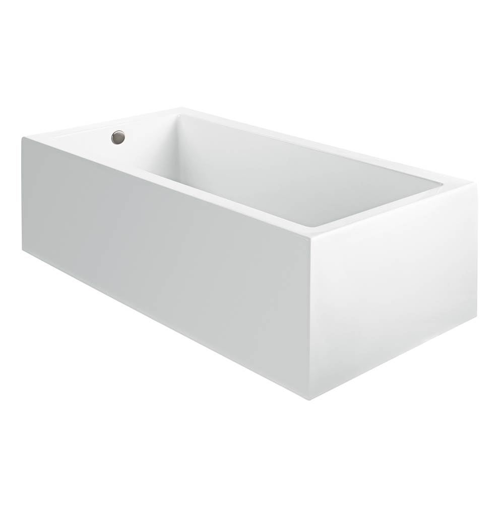 MTI Baths Andrea 19A Acrylic Cxl Sculpted 4 Side Air Bath Elite - White (54X32)