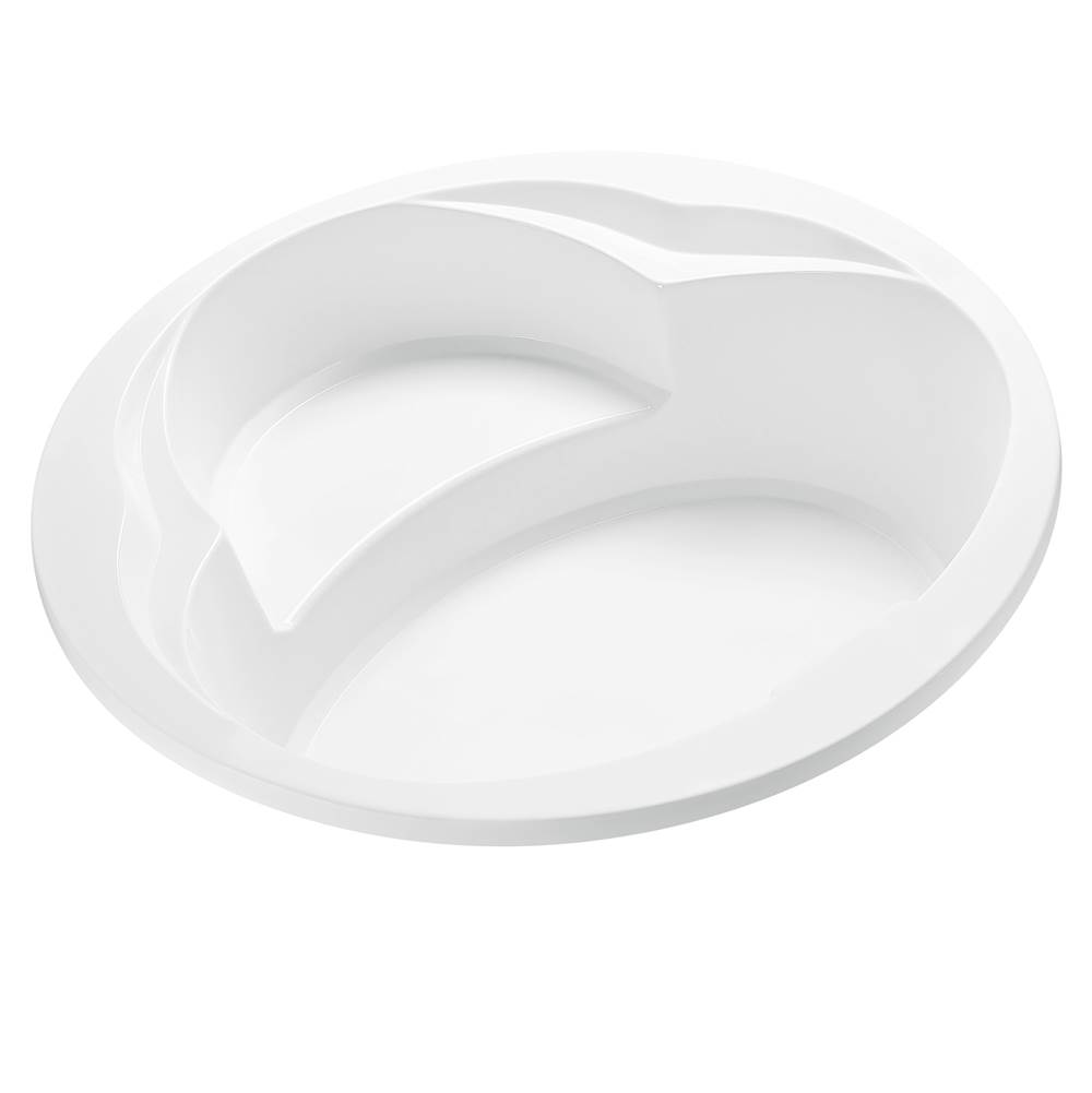 MTI Baths Rendezvous 2 Acrylic Cxl Drop In Airbath - White (60X60)