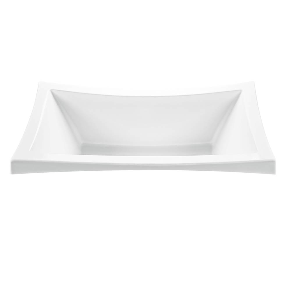 MTI Baths Sapelo Acrylic Cxl Drop In Airbath - White (72X42.25)