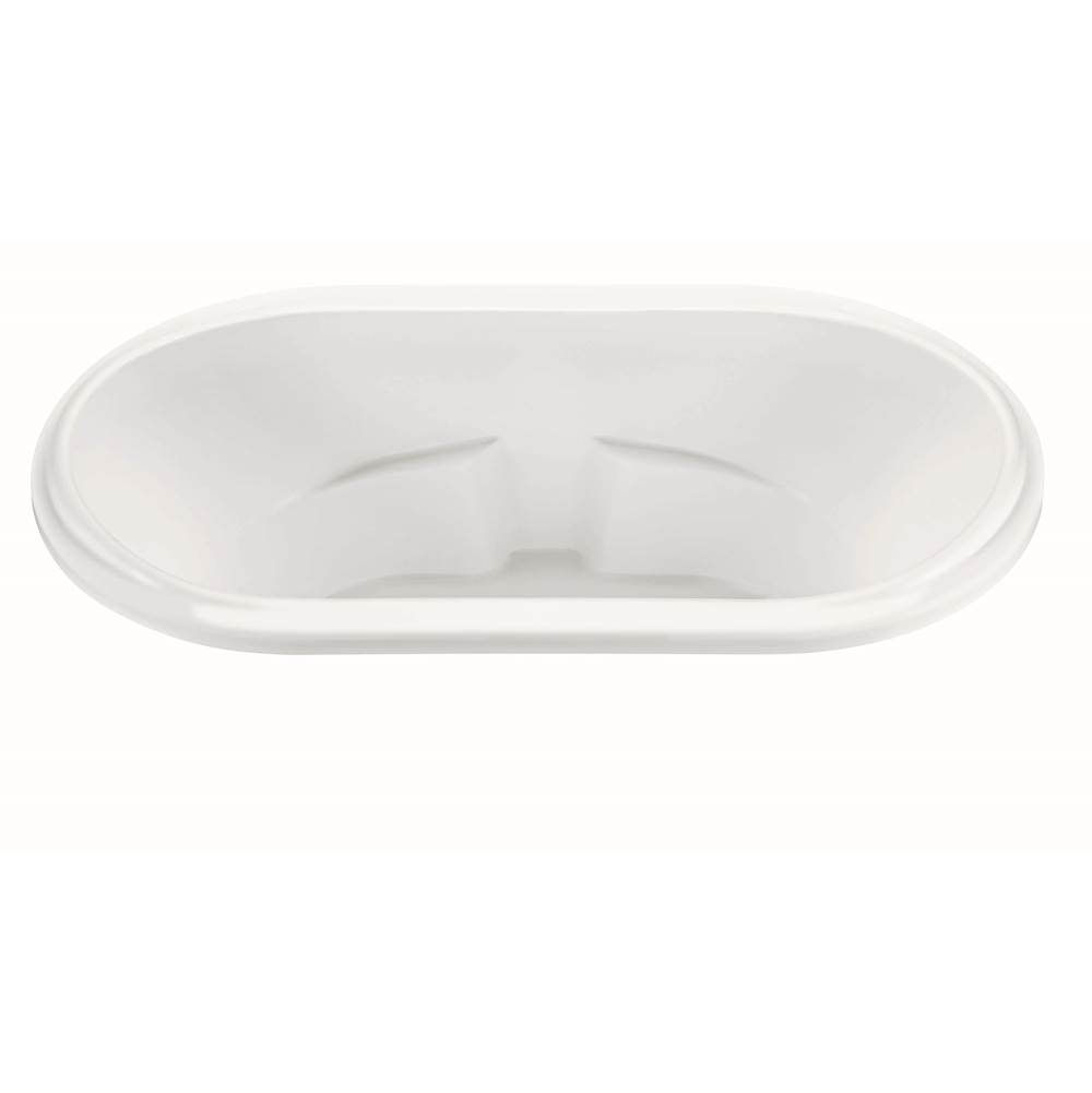 MTI Baths Harmony 1 Dolomatte Drop In Air Bath Elite/Microbubbles - White (71.25X41)
