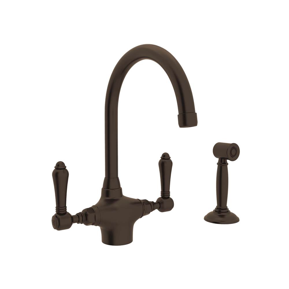 Rohl San Julio® Two Handle Kitchen Faucet With Side Spray