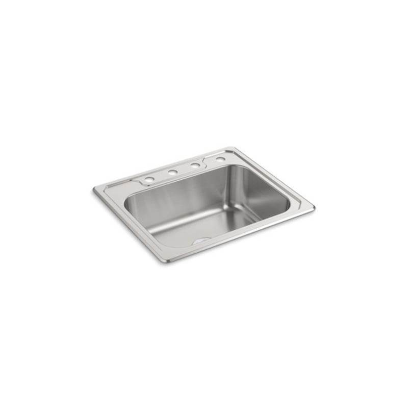 Sterling Plumbing Middleton® Top-Mount Single-Bowl Kitchen Sink, 25'' x 22'' x 8''