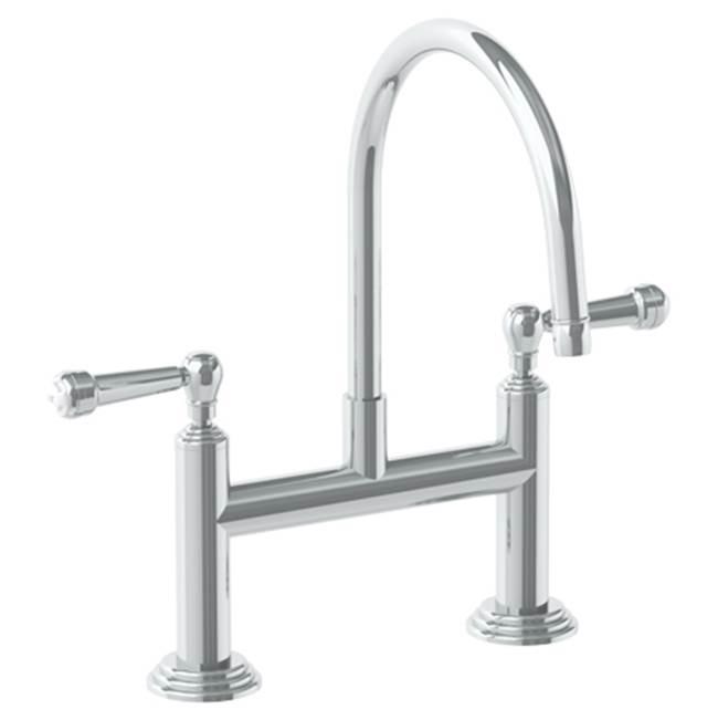 Watermark Deck Mounted Bridge Kitchen Faucet